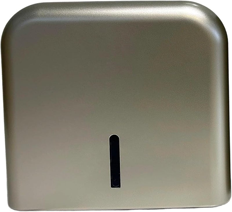 موزع مناشف ورقية ذهبي شامبانيا مثبت على الحائط للحمامات التجارية والمطابخ - Image 1